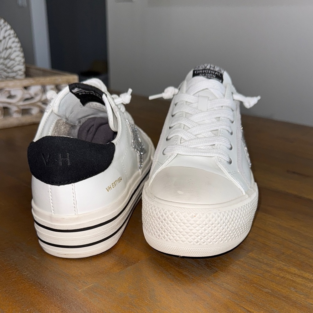 White Women’s Sneakers - Picture 9 of 17